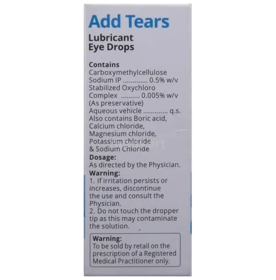 addtears eye drops 10 ml